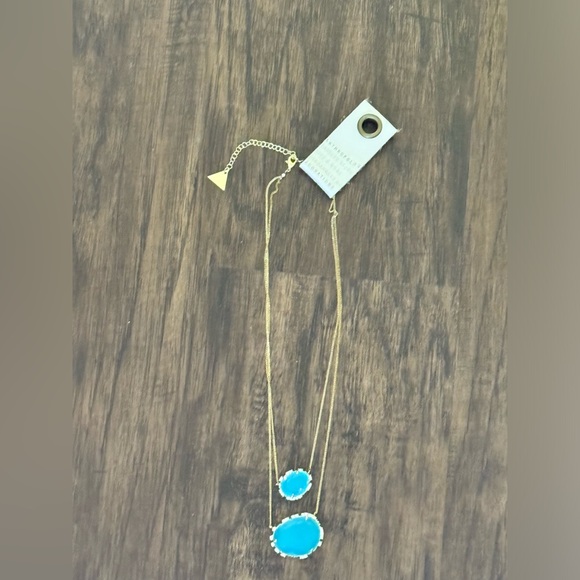 Anthropologi double stone pendant necklace - Picture 4 of 11